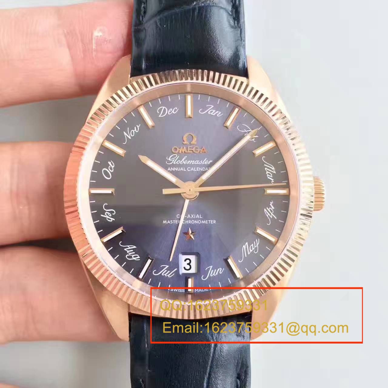 【OF Factory 一比一超A高仿手表】OMEGA Constellation 系列130.53.41.22.03.001尊霸年历 wrist watch  / MBA294