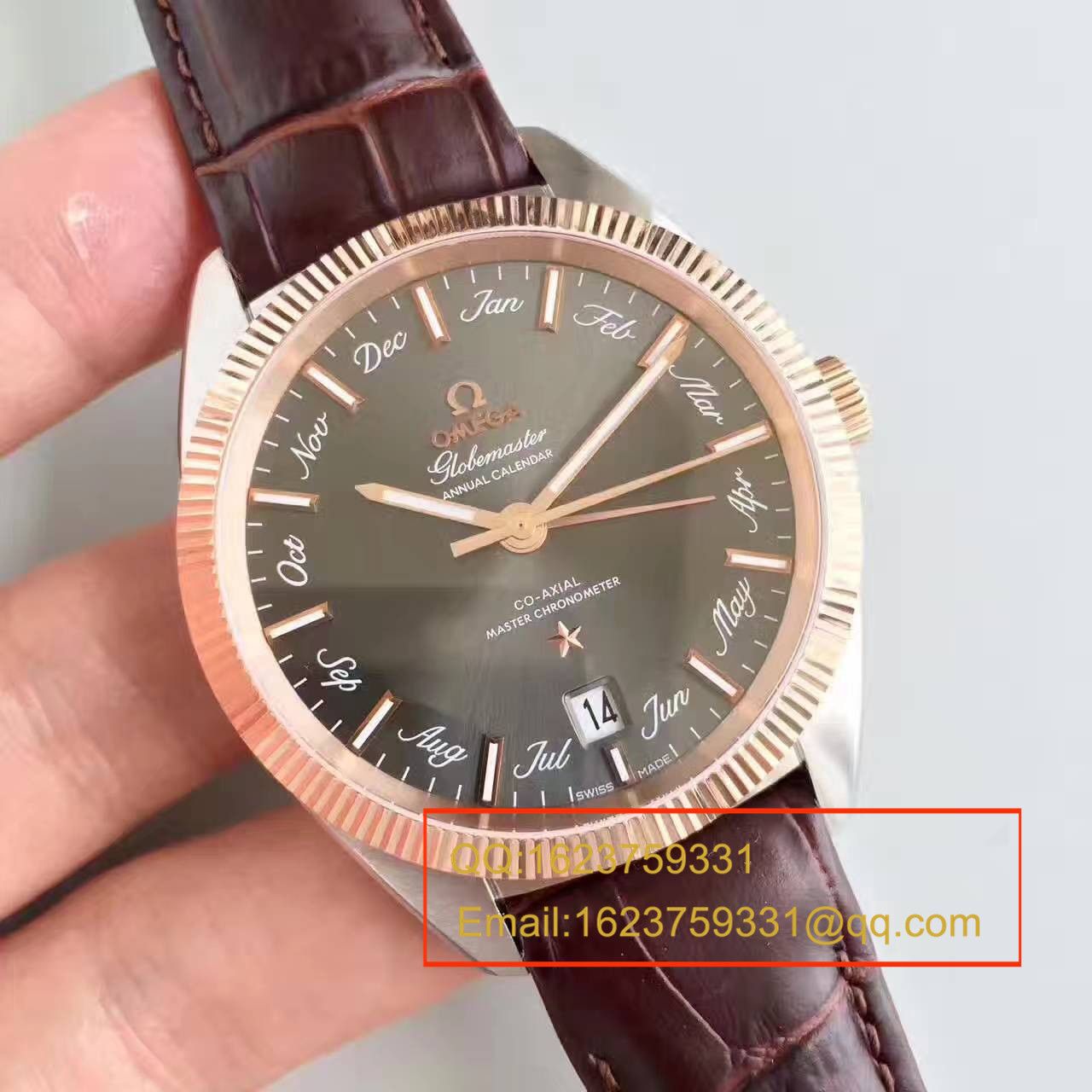 【OF Factory 一比一超A高仿手表】OMEGA Constellation 系列130.23.41.22.06.001尊霸年历 wrist watch  / MBA295