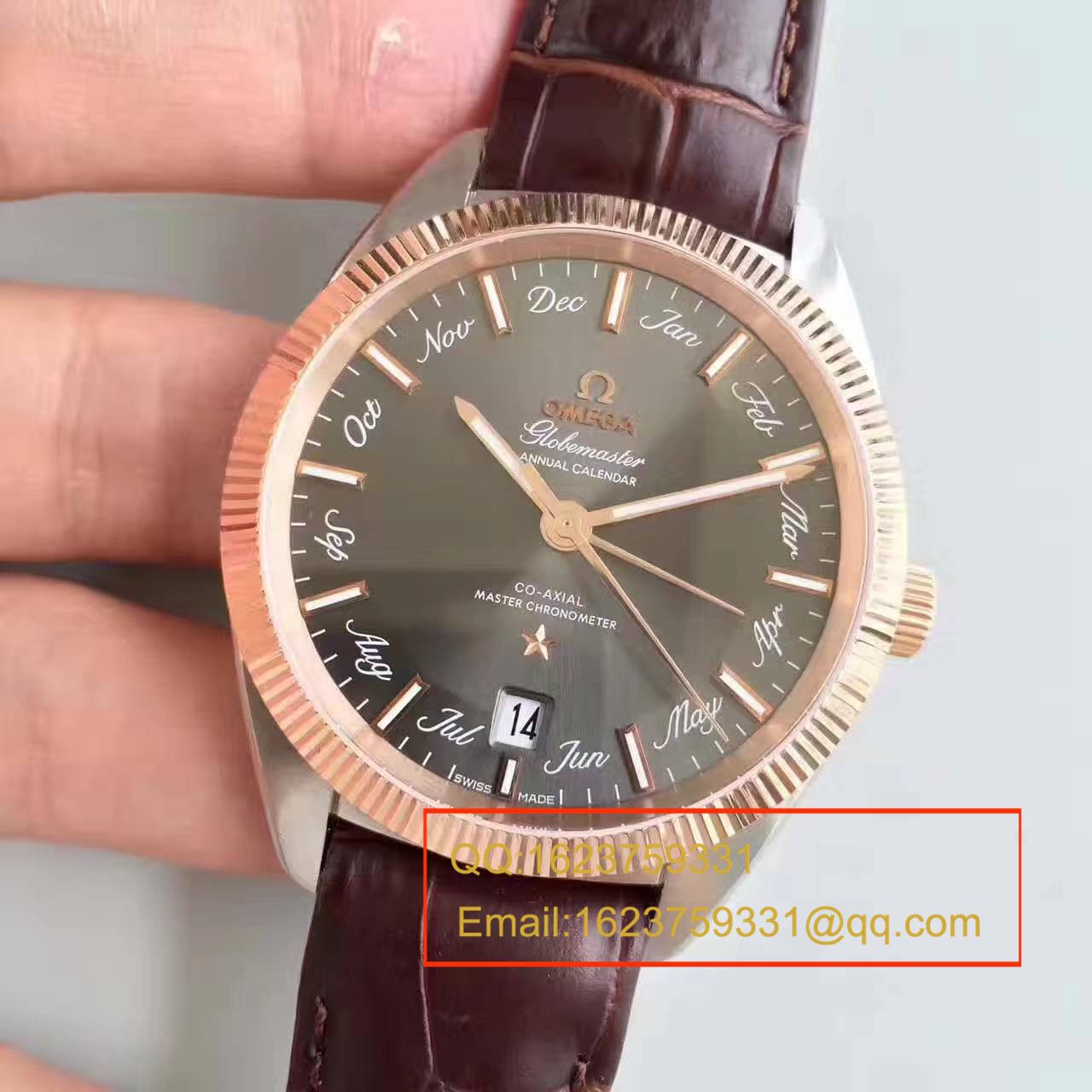【OF Factory 一比一超A高仿手表】OMEGA Constellation 系列130.23.41.22.06.001尊霸年历 wrist watch  / MBA295