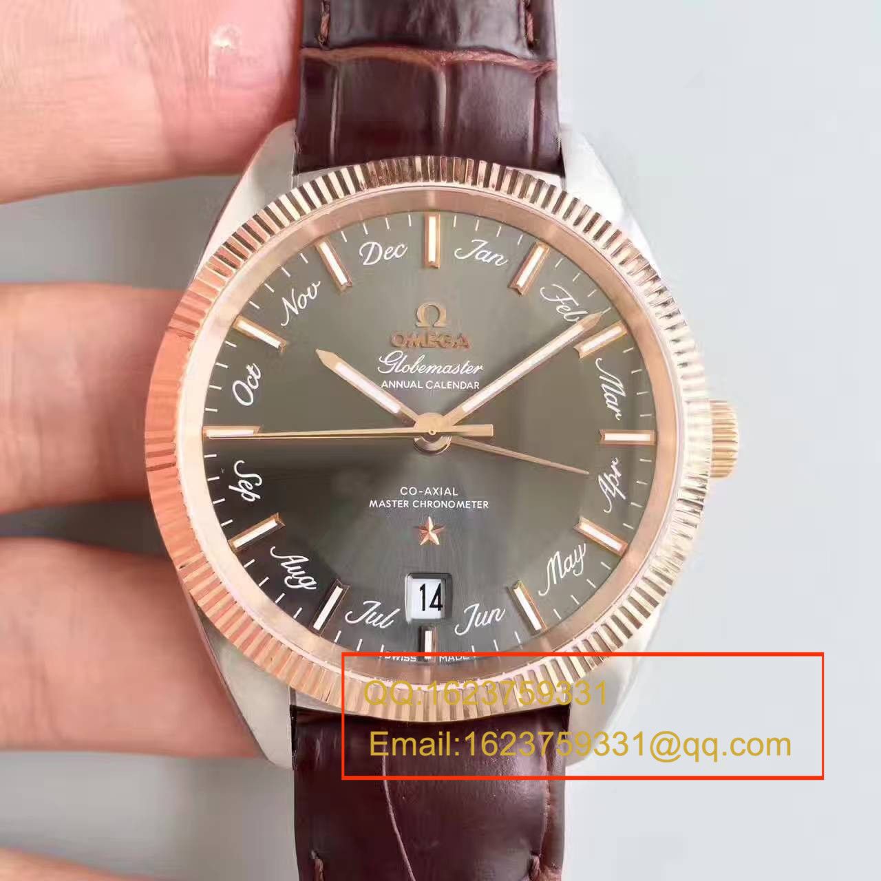 【OF Factory 一比一超A高仿手表】OMEGA Constellation 系列130.23.41.22.06.001尊霸年历 wrist watch  / MBA295