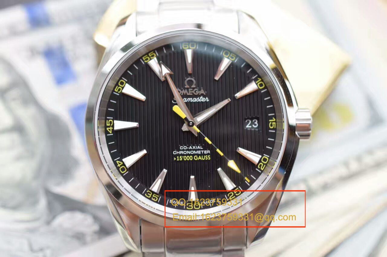【KW Factory 超A精仿手表】OMEGA Seamaster  150米系列231.10.42.21.01.002《OMEGA大黄蜂》机械手表 / M138
