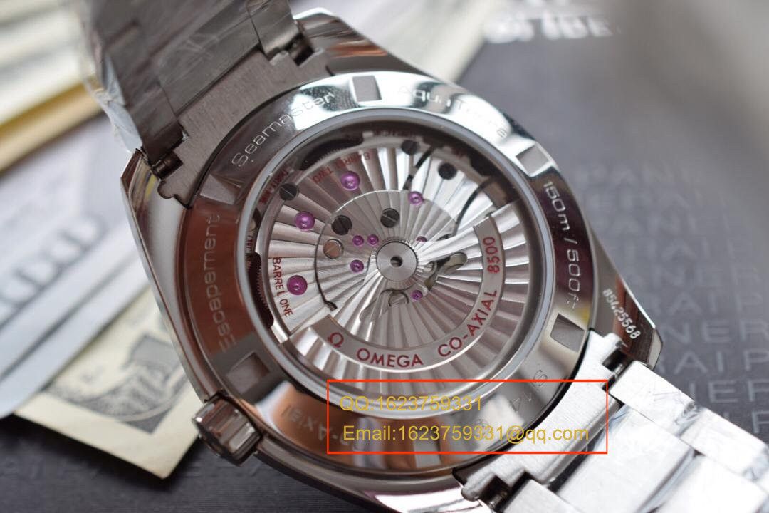 【独家视频测评KW Factory 1:1高仿手表】OMEGA Seamaster 系列AQUA TERRA 150米系列231.10.42.21.02.003 wrist watch  / M135