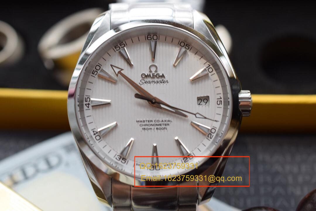 【独家视频测评KW Factory 1:1高仿手表】OMEGA Seamaster 系列AQUA TERRA 150米系列231.10.42.21.02.003 wrist watch  / M135