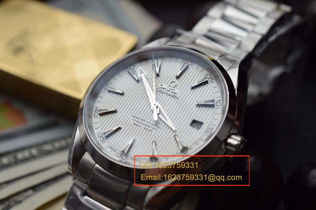 【独家视频测评KW Factory 1:1高仿手表】OMEGA Seamaster 系列AQUA TERRA 150米系列231.10.42.21.02.003 wrist watch  / M135