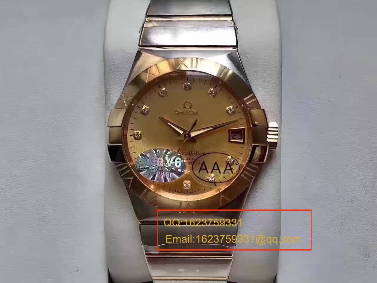 【HBBV6 Factory 一比一超A精仿手表】OMEGA Constellation 系列123.20.38.21.58.001 wrist watch  / M307