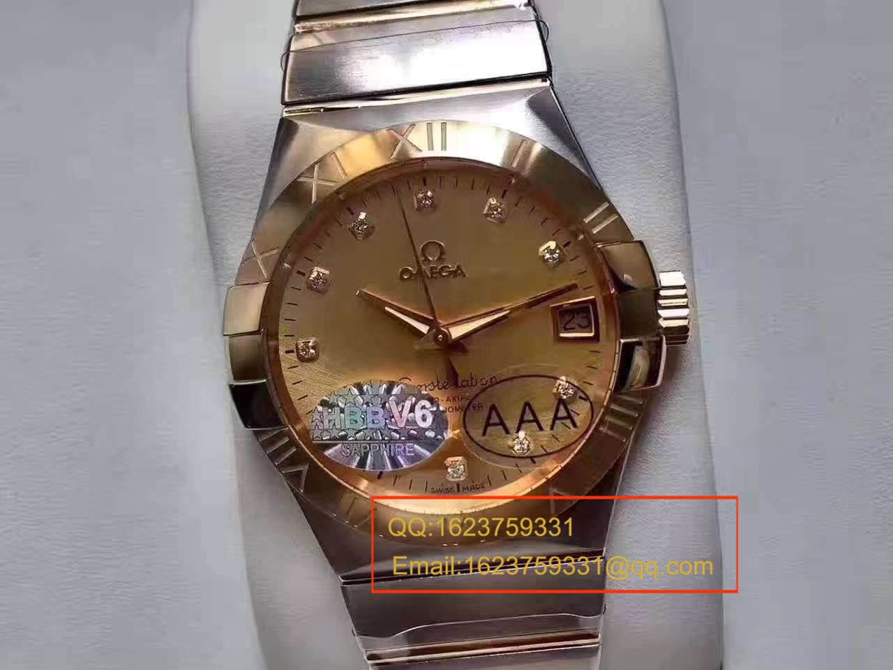 【HBBV6 Factory 一比一超A精仿手表】OMEGA Constellation 系列123.20.38.21.58.001 wrist watch  / M307