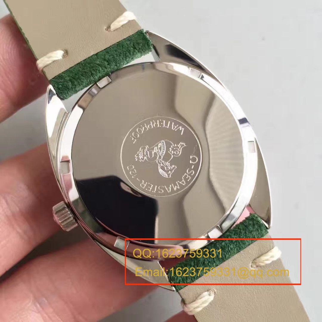 【台湾 Factory  top 复刻手表】OMEGAOMEGA Seamaster 复古系列120绿盘 wrist watch  / M275