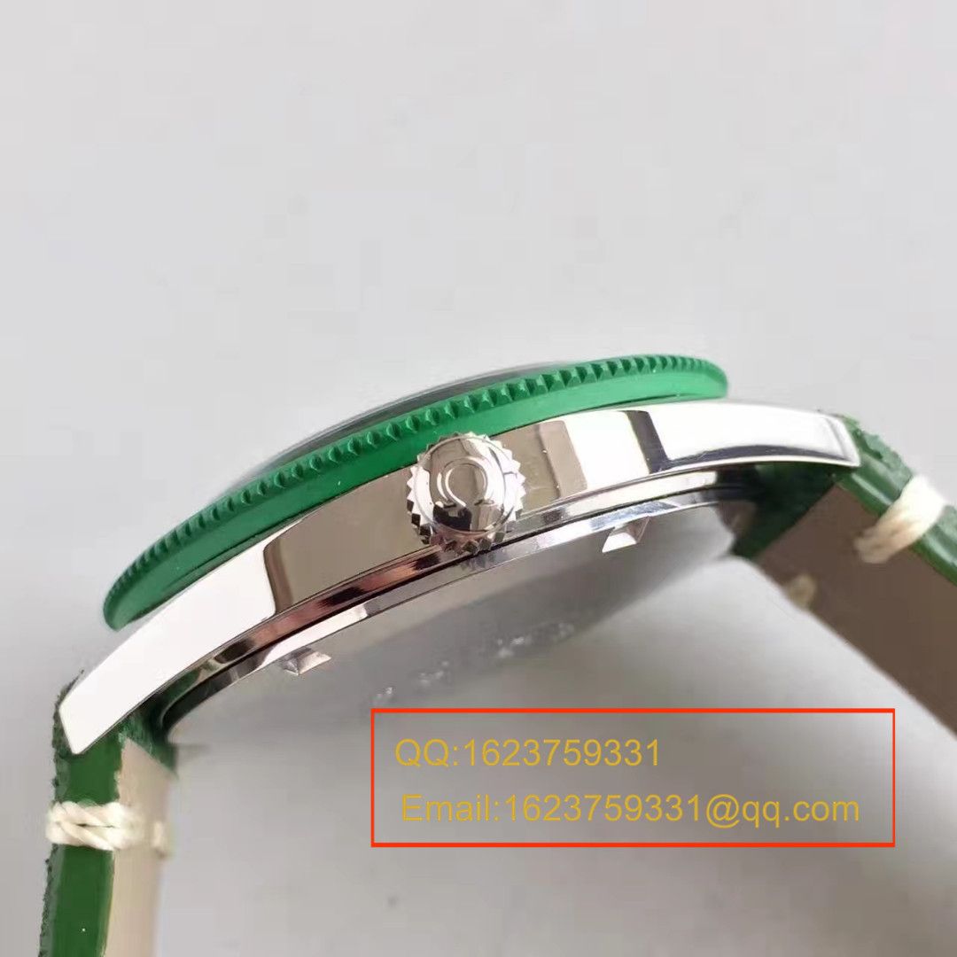 【台湾 Factory  top 复刻手表】OMEGAOMEGA Seamaster 复古系列120绿盘 wrist watch  / M275