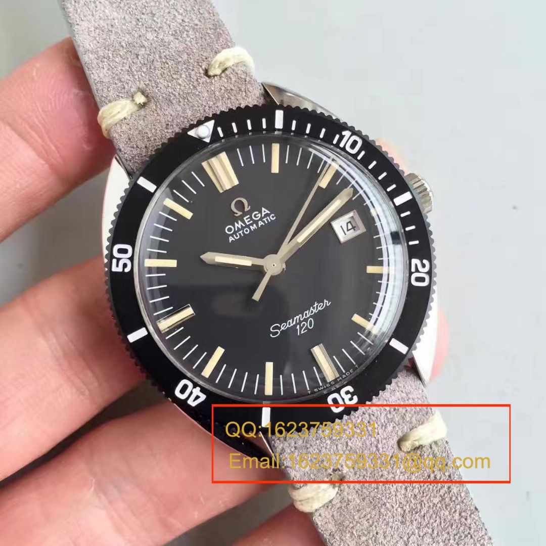  【台湾 Factory 一比一精仿手表】OMEGAOMEGA Seamaster 复古系列120黑盘 wrist watch  / M276
