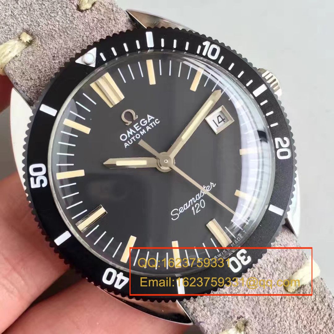  【台湾 Factory 一比一精仿手表】OMEGAOMEGA Seamaster 复古系列120黑盘 wrist watch  / M276