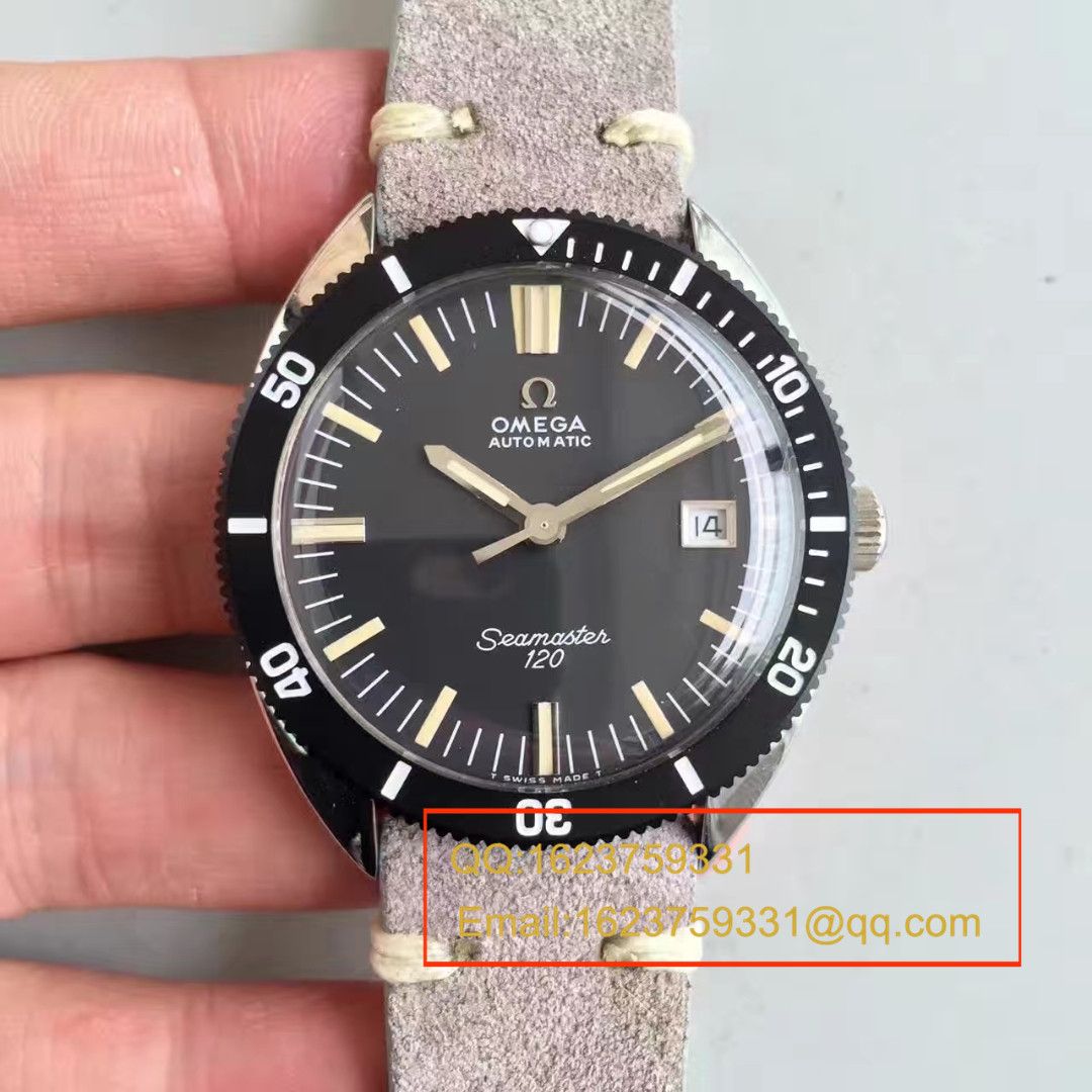  【台湾 Factory 一比一精仿手表】OMEGAOMEGA Seamaster 复古系列120黑盘 wrist watch  / M276