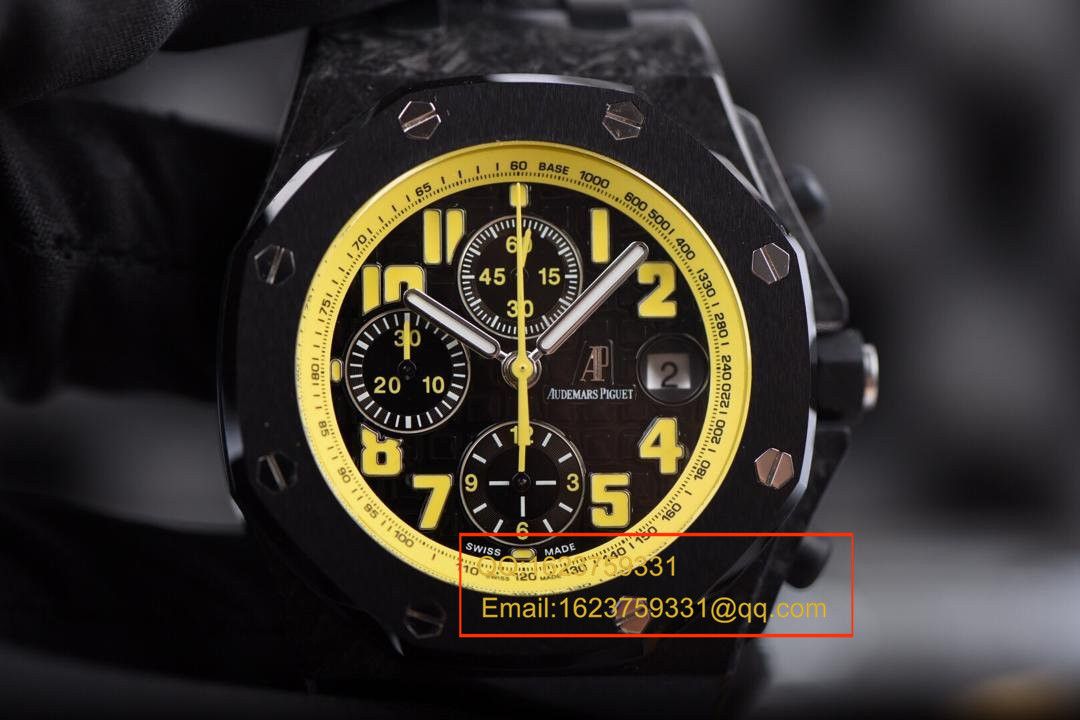 【独家 Video analysis JF一比一超A高仿手表】Audemars Piguet  Royal Oak Offshore 系列26176FO.OO.D101CR.03《Audemars Piguet 大黄蜂》 wrist watch  / APCI26176FO