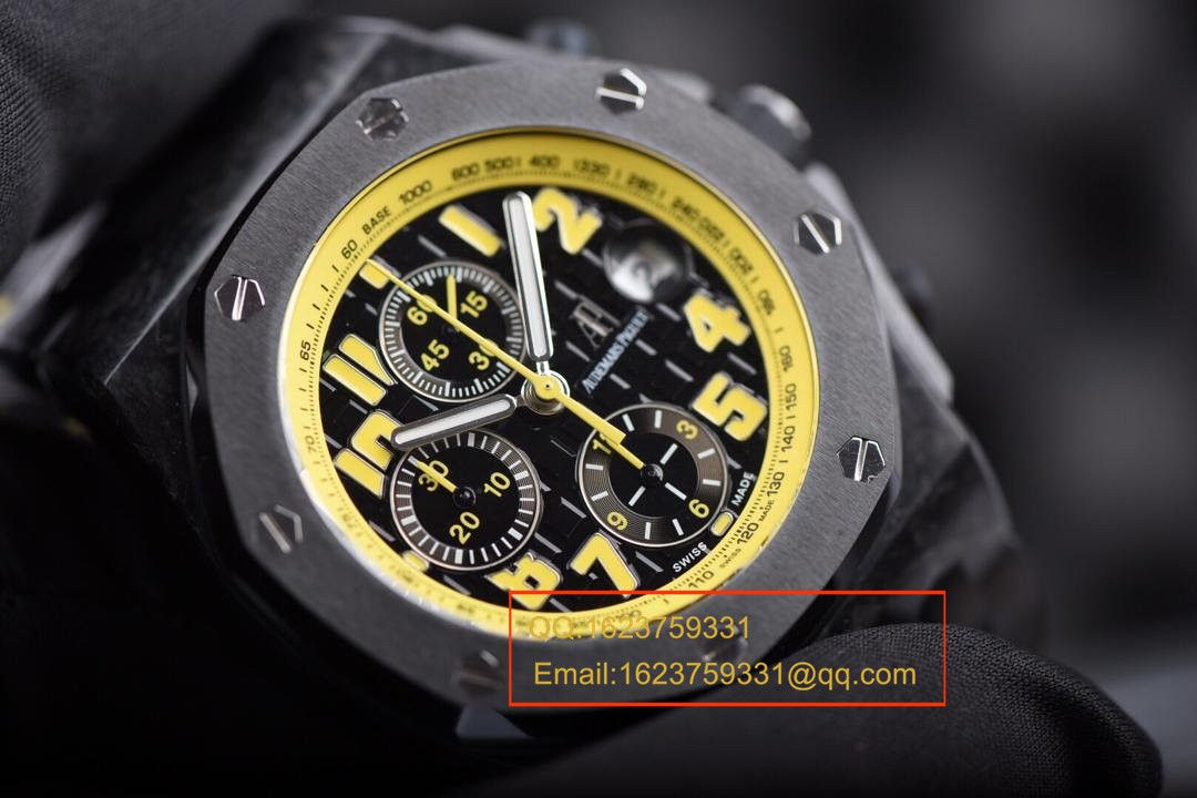 【独家 Video analysis JF一比一超A高仿手表】Audemars Piguet  Royal Oak Offshore 系列26176FO.OO.D101CR.03《Audemars Piguet 大黄蜂》 wrist watch  / APCI26176FO