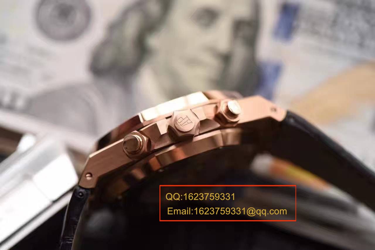 【独家视频测评JF1:1 top 复刻高仿手表】Audemars Piguet 皇家橡树系列26320OR.OO.D002CR.01 wrist watch  / APBC107