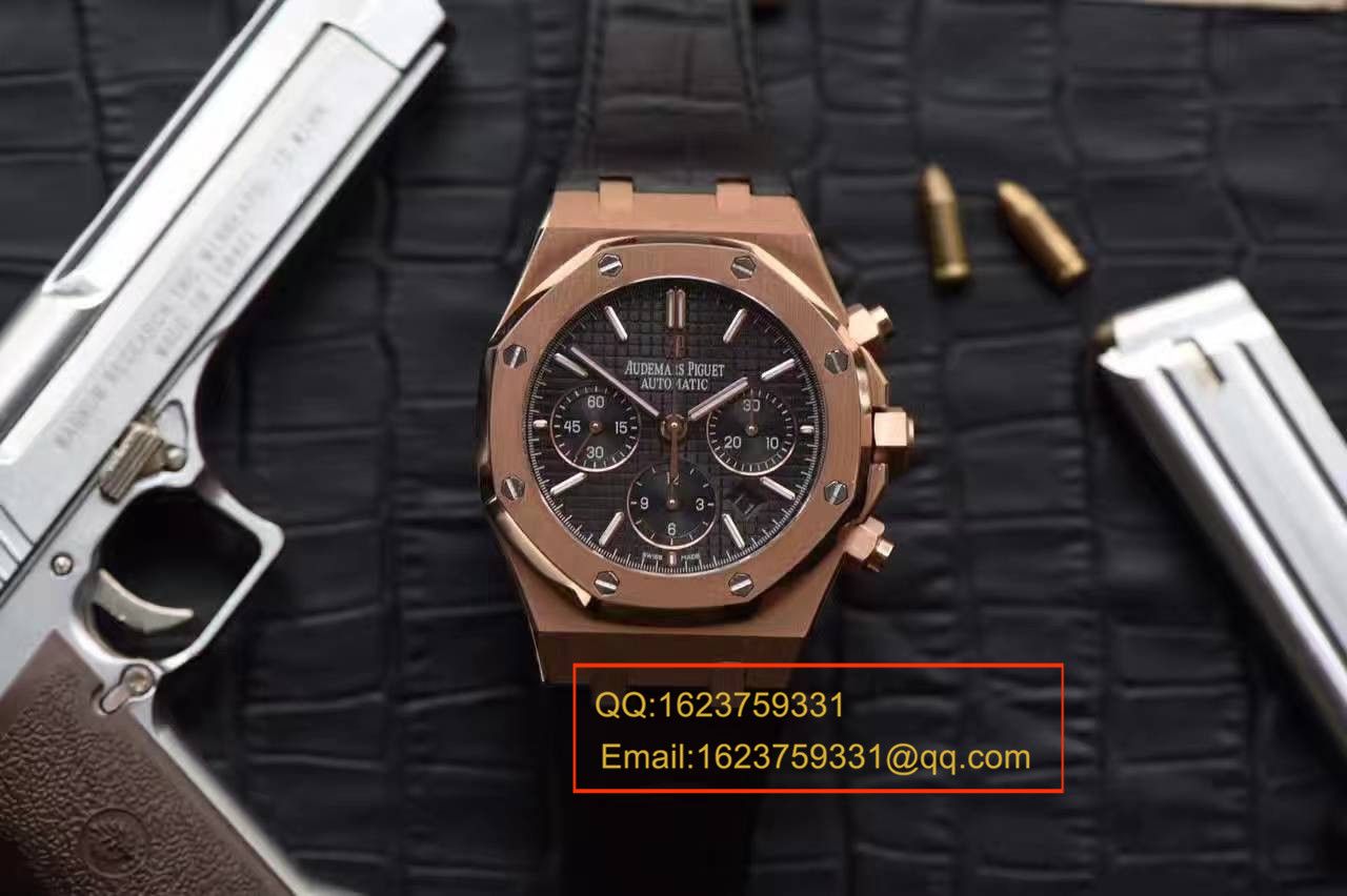 【独家视频测评JF1:1 top 复刻高仿手表】Audemars Piguet 皇家橡树系列26320OR.OO.D002CR.01 wrist watch  / APBC107