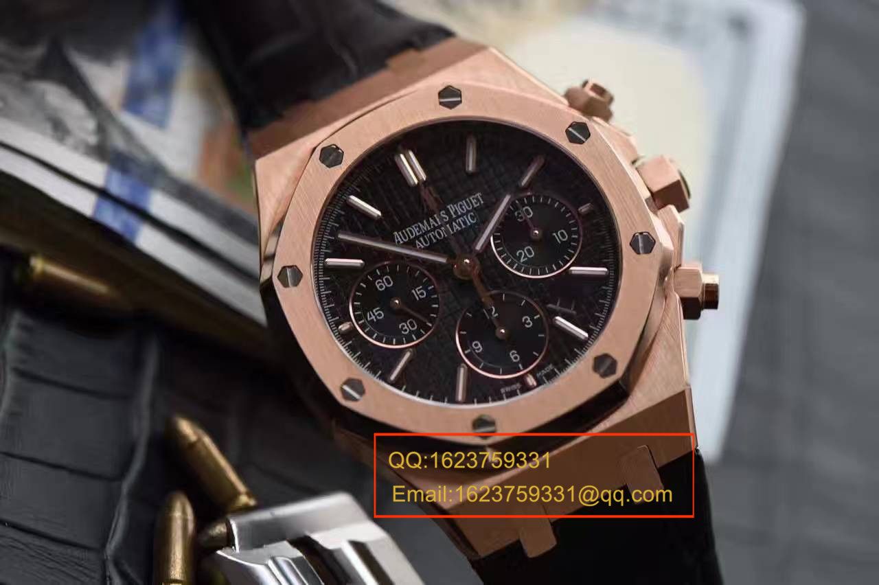 【独家视频测评JF1:1 top 复刻高仿手表】Audemars Piguet 皇家橡树系列26320OR.OO.D002CR.01 wrist watch  / APBC107