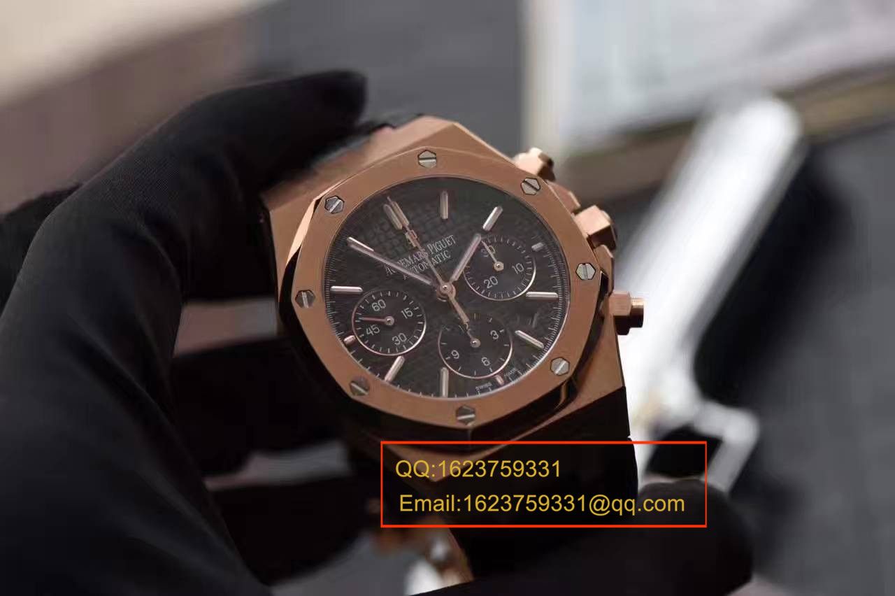 【独家视频测评JF1:1 top 复刻高仿手表】Audemars Piguet 皇家橡树系列26320OR.OO.D002CR.01 wrist watch  / APBC107