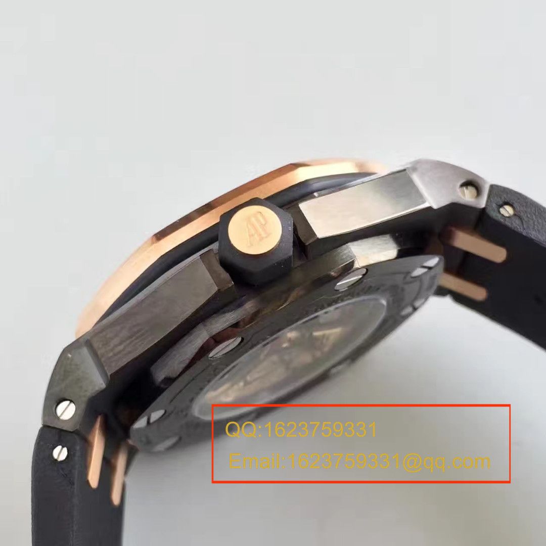 【JF Factory 一比一精仿手表】APAudemars Piguet  Royal Oak Offshore 15703系列马会女皇杯特别版 wrist watch 《橡胶 watchband  款》 / AP094