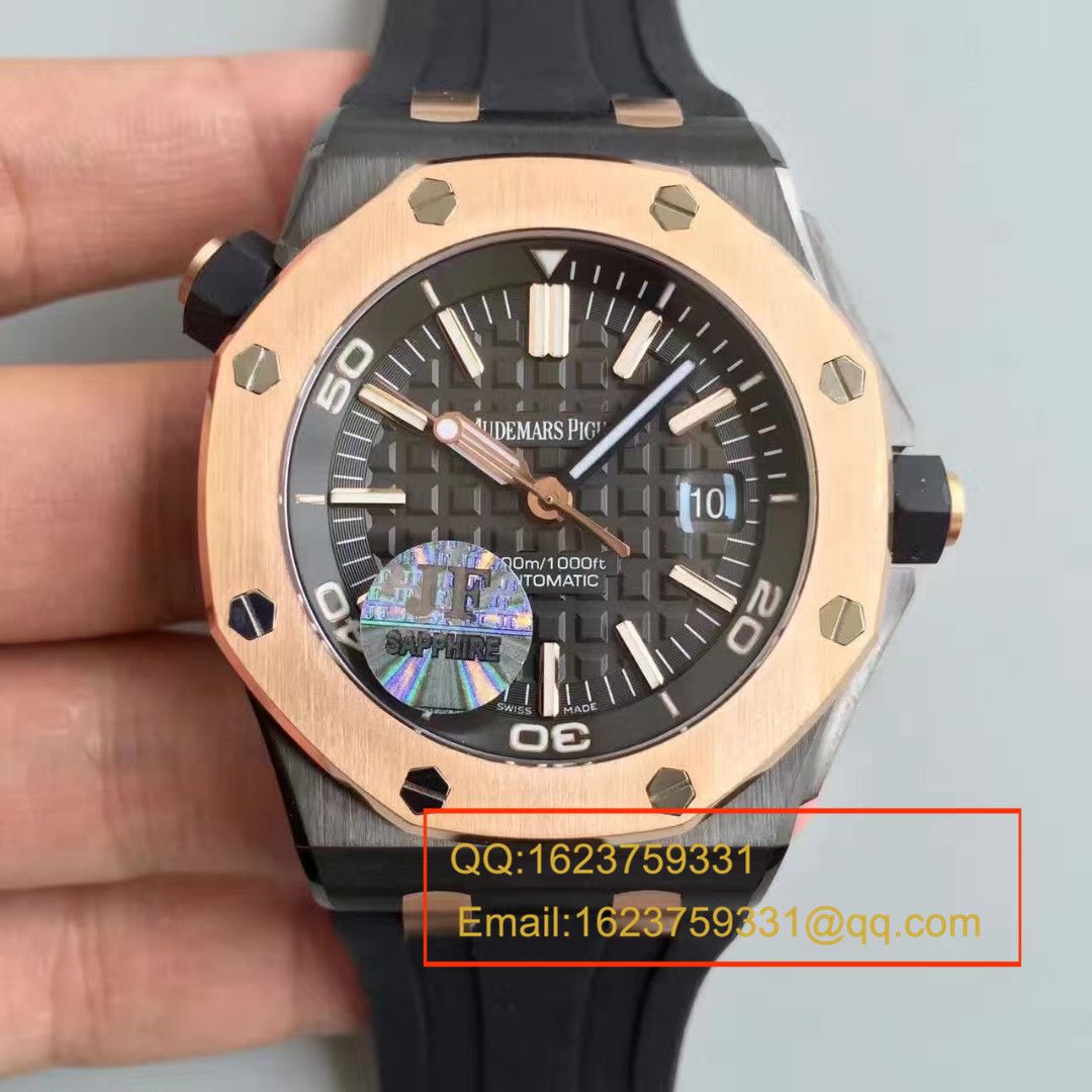 【JF Factory 一比一精仿手表】APAudemars Piguet  Royal Oak Offshore 15703系列马会女皇杯特别版 wrist watch 《橡胶 watchband  款》 / AP094