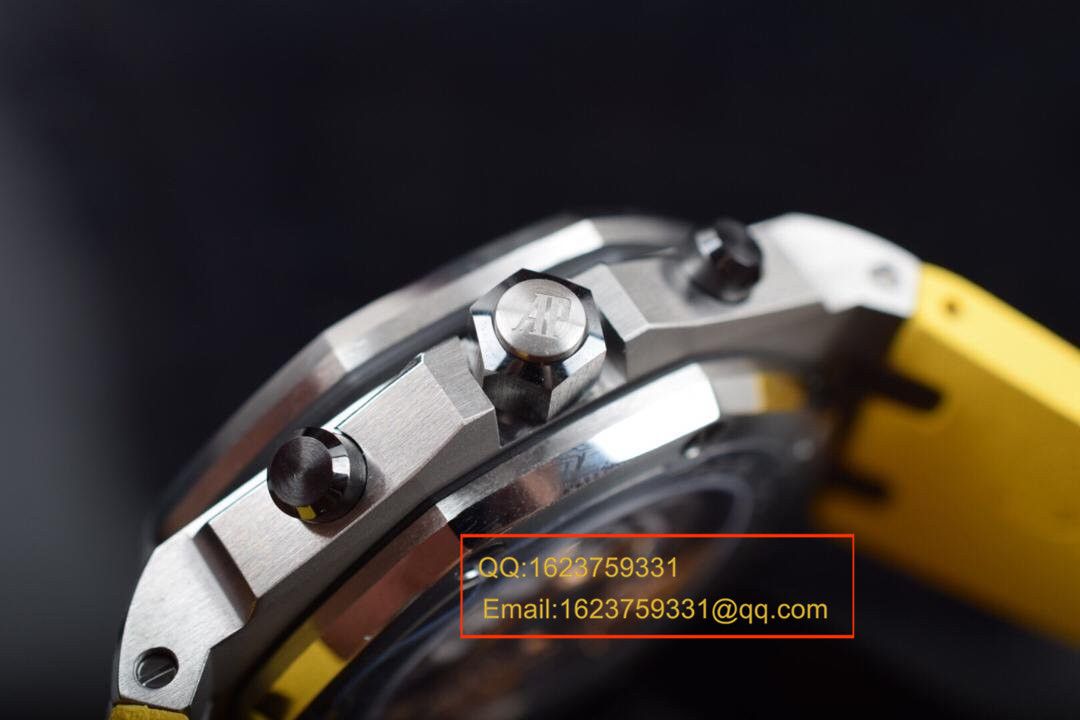 【视频解析】JF Factory 1:1精仿手表之Audemars Piguet  Royal Oak Offshore 系列26703ST.OO.A051CA.01机械男表 / AP025B