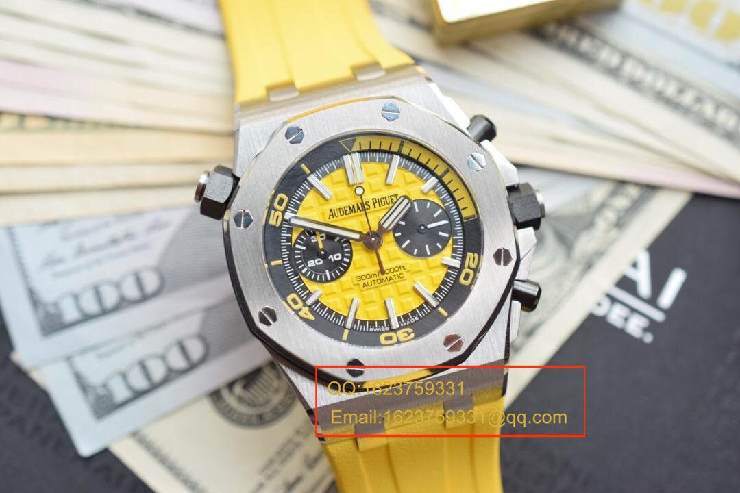 【视频解析】JF Factory 1:1精仿手表之Audemars Piguet  Royal Oak Offshore 系列26703ST.OO.A051CA.01机械男表 / AP025B