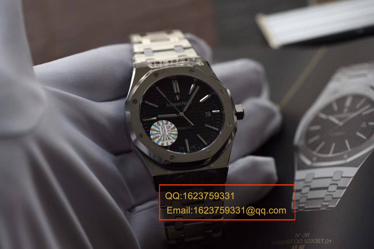 【视频解析】JF Factory 最高版本Audemars Piguet AP皇家橡树15450中性 wrist watch -37MM/41毫米 / AP15450