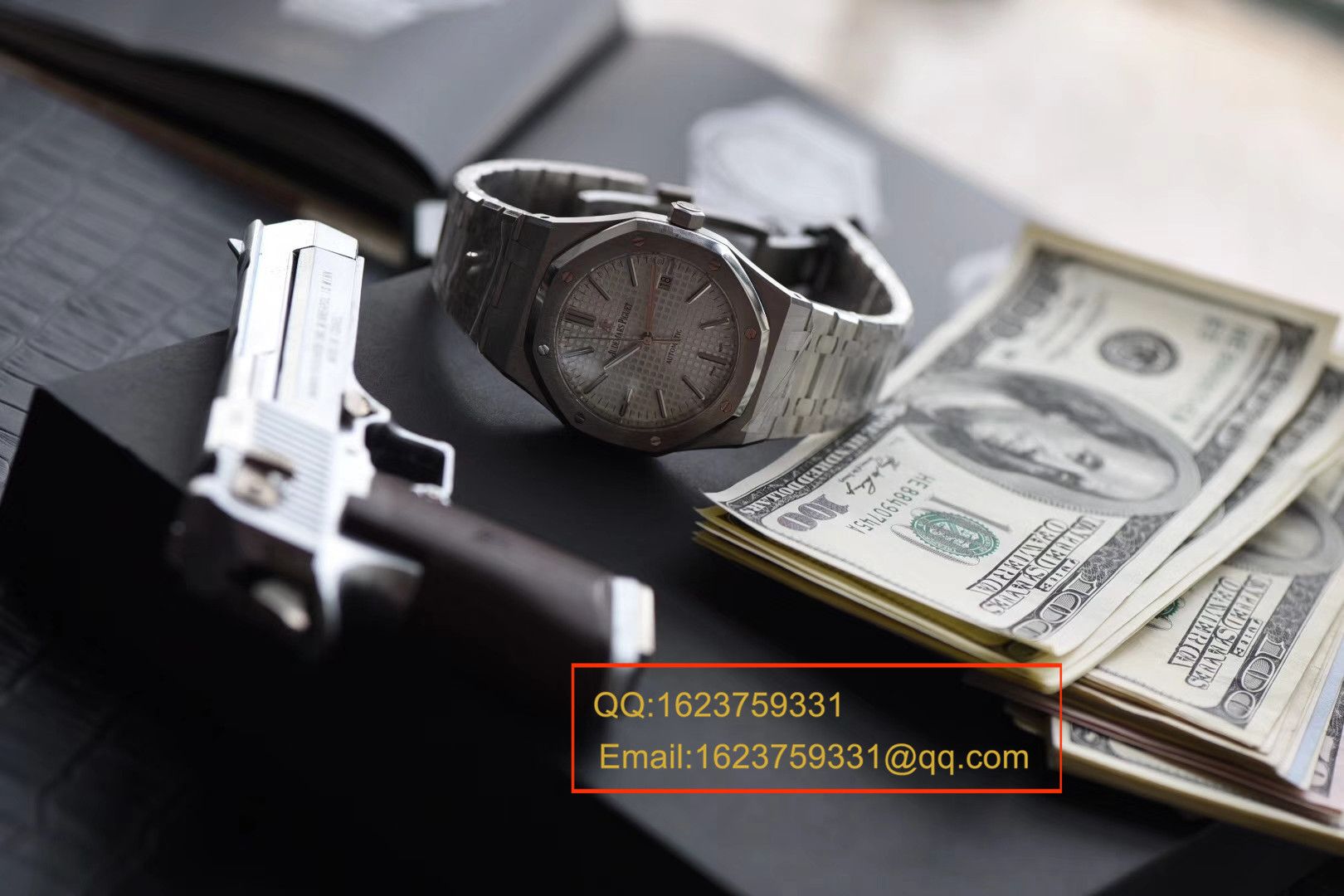 【视频解说】JF Factory 一比一高精仿手表之Audemars Piguet 皇家橡树系列15400ST.OO.1220ST.02男表 / APBF022B