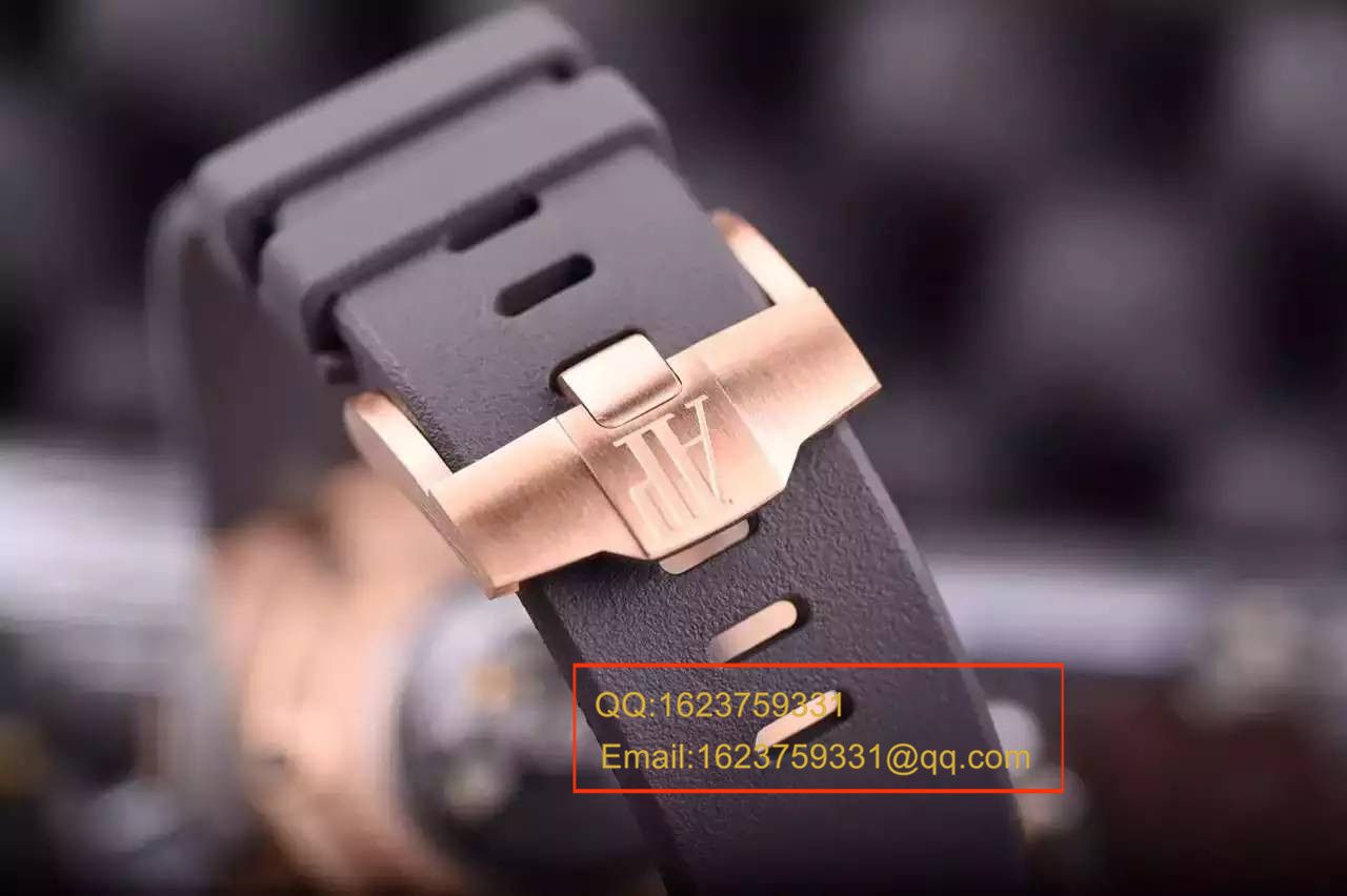 【独家 Video analysis JF Factory 一比一复刻高仿手表】Audemars Piguet 舒马赫限量版26568OM.OO.A004CA.01男表 / JF AP 26568OM