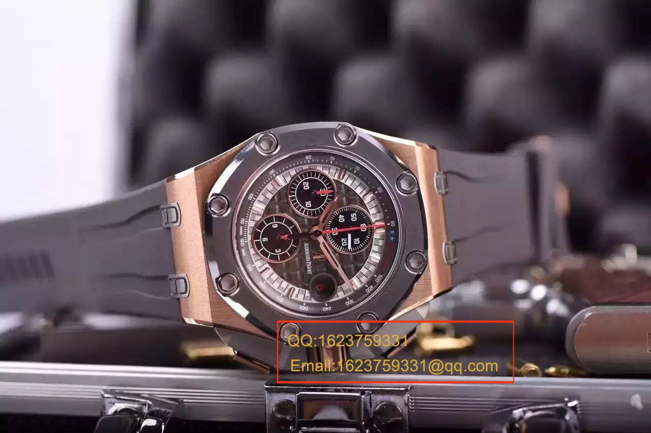 【独家 Video analysis JF Factory 一比一复刻高仿手表】Audemars Piguet 舒马赫限量版26568OM.OO.A004CA.01男表 / JF AP 26568OM
