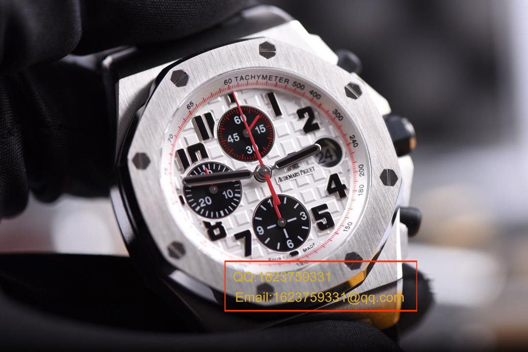 【JF Factory 一比一超A高精仿手表】Audemars Piguet  Royal Oak Offshore 系列26170ST.OO.D101CR.02小熊猫男表 / JF AP CB26170ST