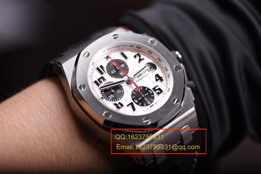 【JF Factory 一比一超A高精仿手表】Audemars Piguet  Royal Oak Offshore 系列26170ST.OO.D101CR.02小熊猫男表 / JF AP CB26170ST