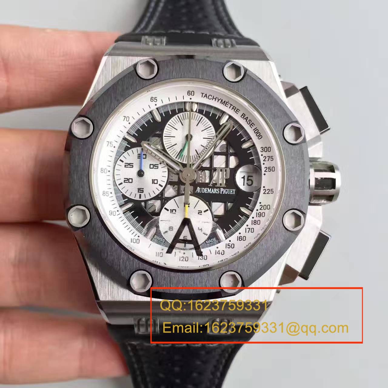 【独家视频测评JF Factory 1:1超A高仿手表】Audemars Piguet BR2 Royal Oak Offshore 系列26078IO.OO.D001VS.01男表 / JF AP CE26078IO