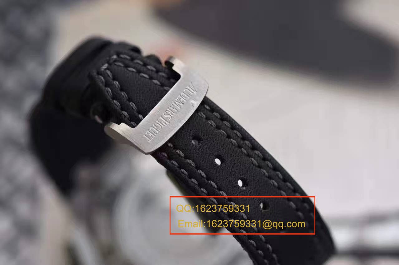 【独家视频测评JF Factory 1:1超A高仿手表】Audemars Piguet BR2 Royal Oak Offshore 系列26078IO.OO.D001VS.01男表 / JF AP CE26078IO