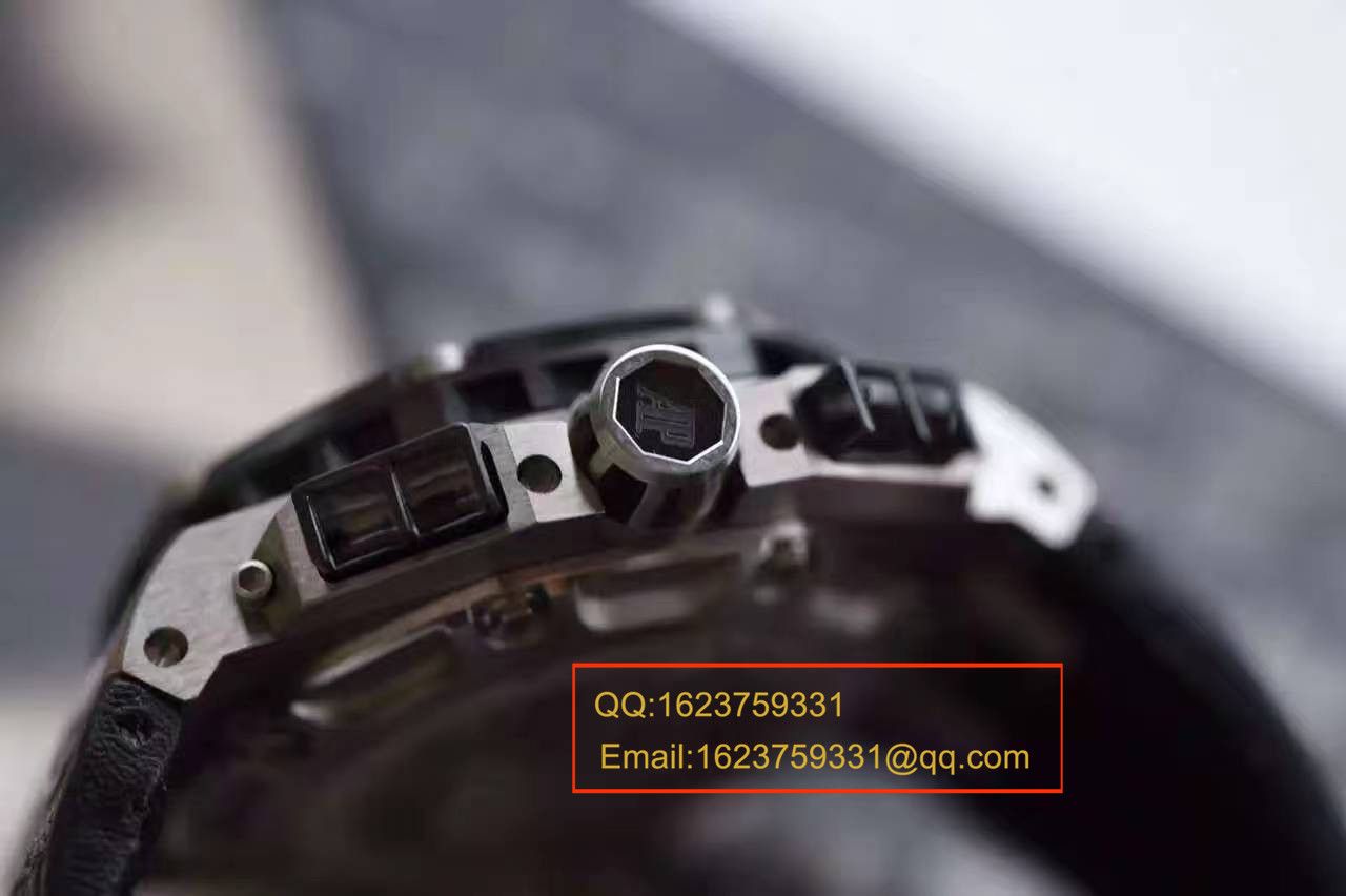 【独家视频测评JF Factory 1:1超A高仿手表】Audemars Piguet BR2 Royal Oak Offshore 系列26078IO.OO.D001VS.01男表 / JF AP CE26078IO