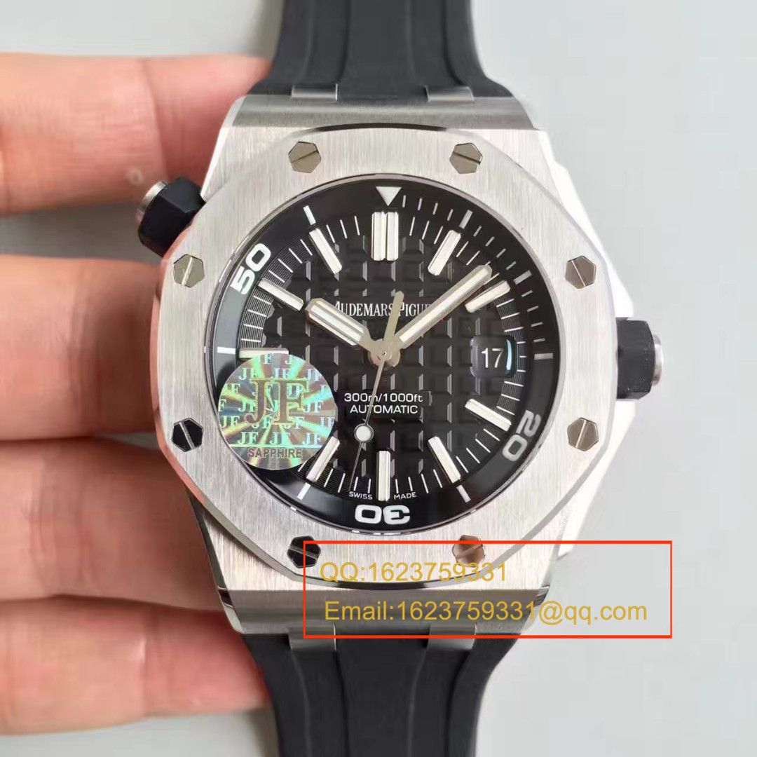 【独家视频测评JF一比一超A高仿手表】Audemars Piguet  Royal Oak Offshore 系列15710ST.OO.A002CA.01 wrist watch  / AP031B