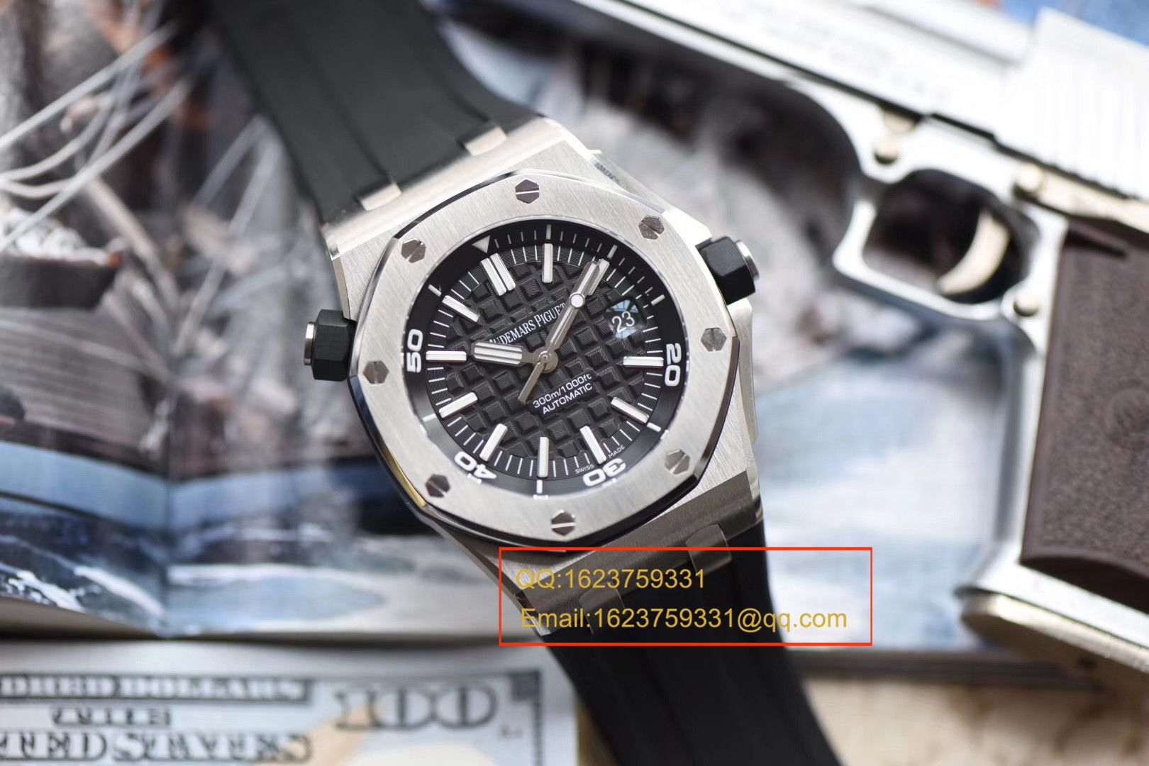 【独家视频测评JF一比一超A高仿手表】Audemars Piguet  Royal Oak Offshore 系列15710ST.OO.A002CA.01 wrist watch  / AP031B
