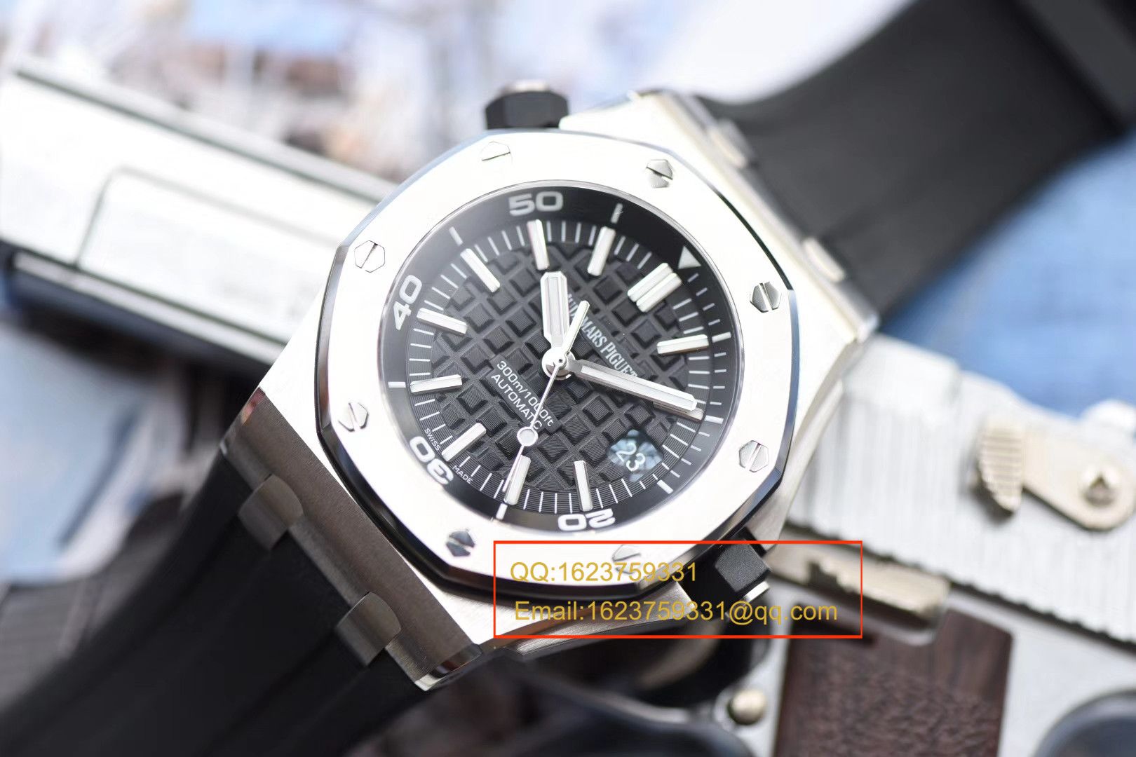 【独家视频测评JF一比一超A高仿手表】Audemars Piguet  Royal Oak Offshore 系列15710ST.OO.A002CA.01 wrist watch  / AP031B