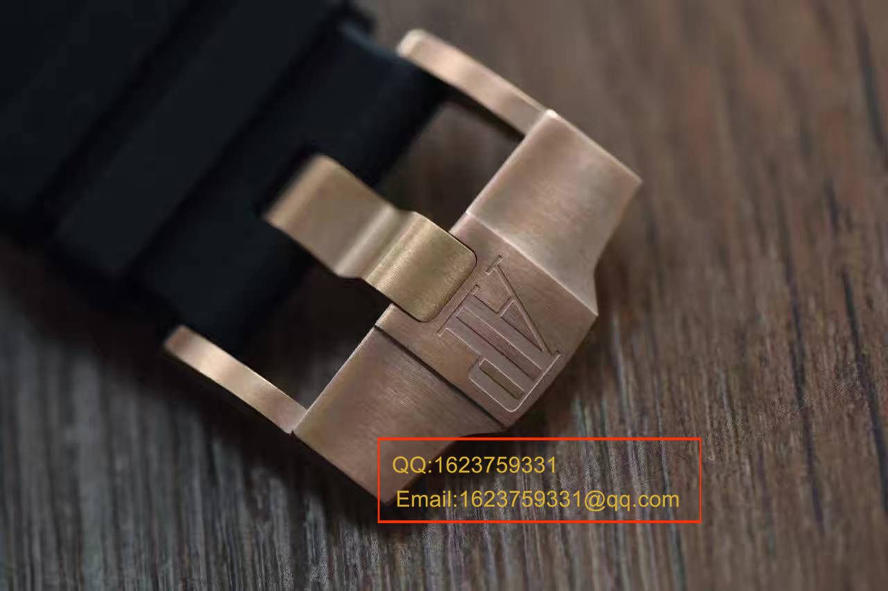 【视频测评JF一比一高仿 wrist watch 】Audemars Piguet  Royal Oak Offshore 系列 15709TR.OO.A005CR.01 wrist watch  / APBF077