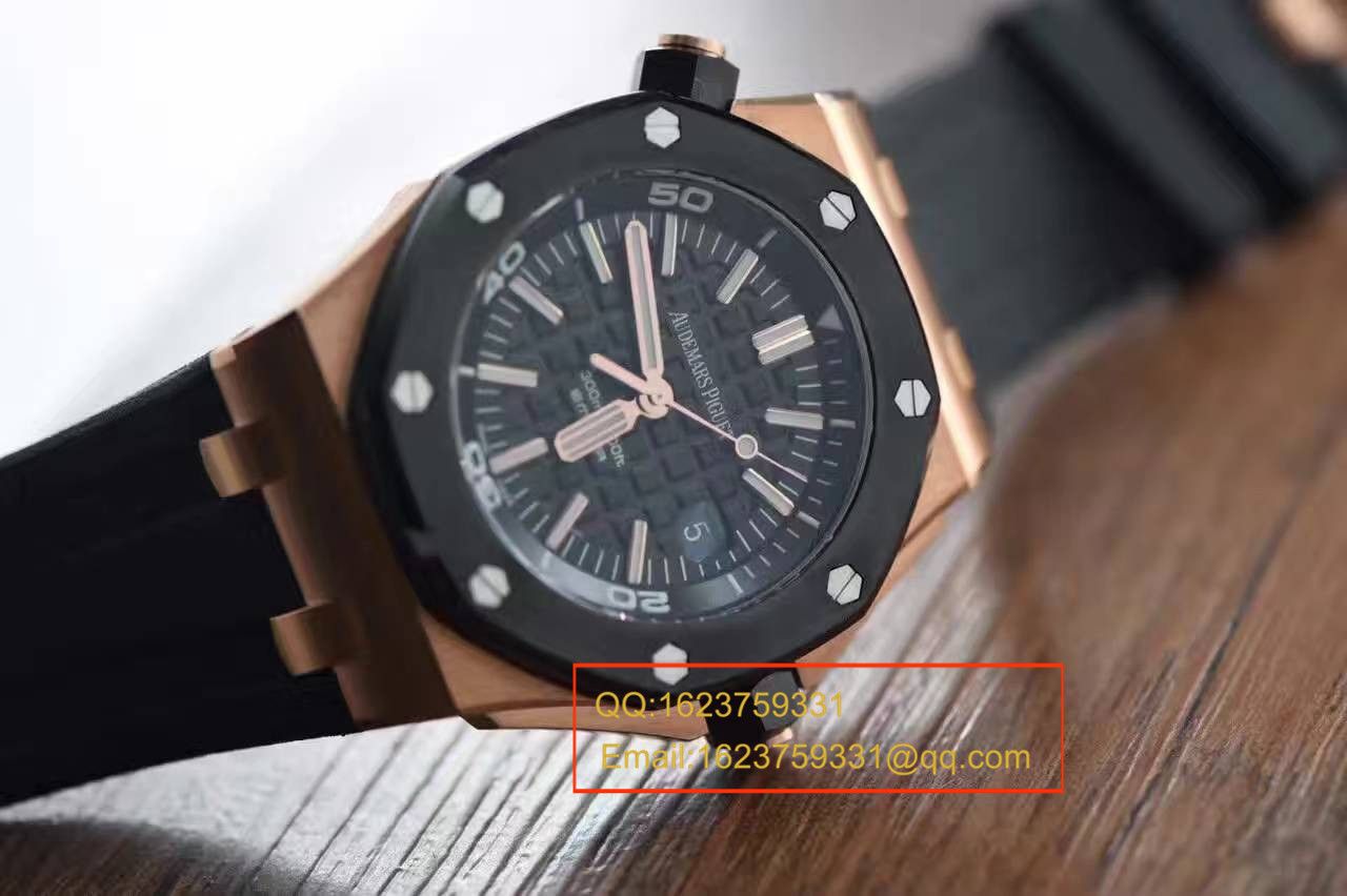 【视频测评JF一比一高仿 wrist watch 】Audemars Piguet  Royal Oak Offshore 系列 15709TR.OO.A005CR.01 wrist watch  / APBF077