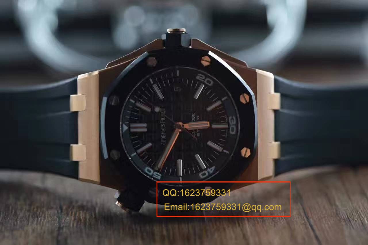 【视频测评JF一比一高仿 wrist watch 】Audemars Piguet  Royal Oak Offshore 系列 15709TR.OO.A005CR.01 wrist watch  / APBF077
