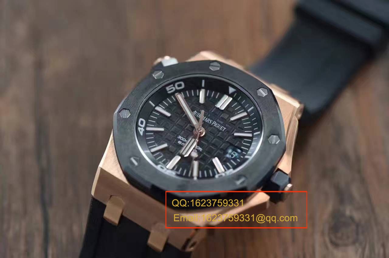 【视频测评JF一比一高仿 wrist watch 】Audemars Piguet  Royal Oak Offshore 系列 15709TR.OO.A005CR.01 wrist watch  / APBF077