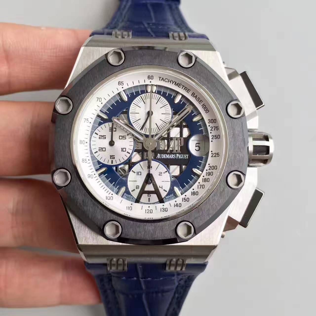 【JF Factory 超A高仿手表】Audemars Piguet  Royal Oak Offshore BR2系列26078PO.OO.D018CR.01 wrist watch  / AP070