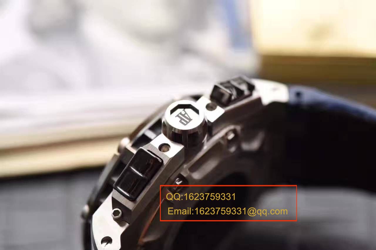 【JF Factory 超A高仿手表】Audemars Piguet  Royal Oak Offshore BR2系列26078PO.OO.D018CR.01 wrist watch  / AP070