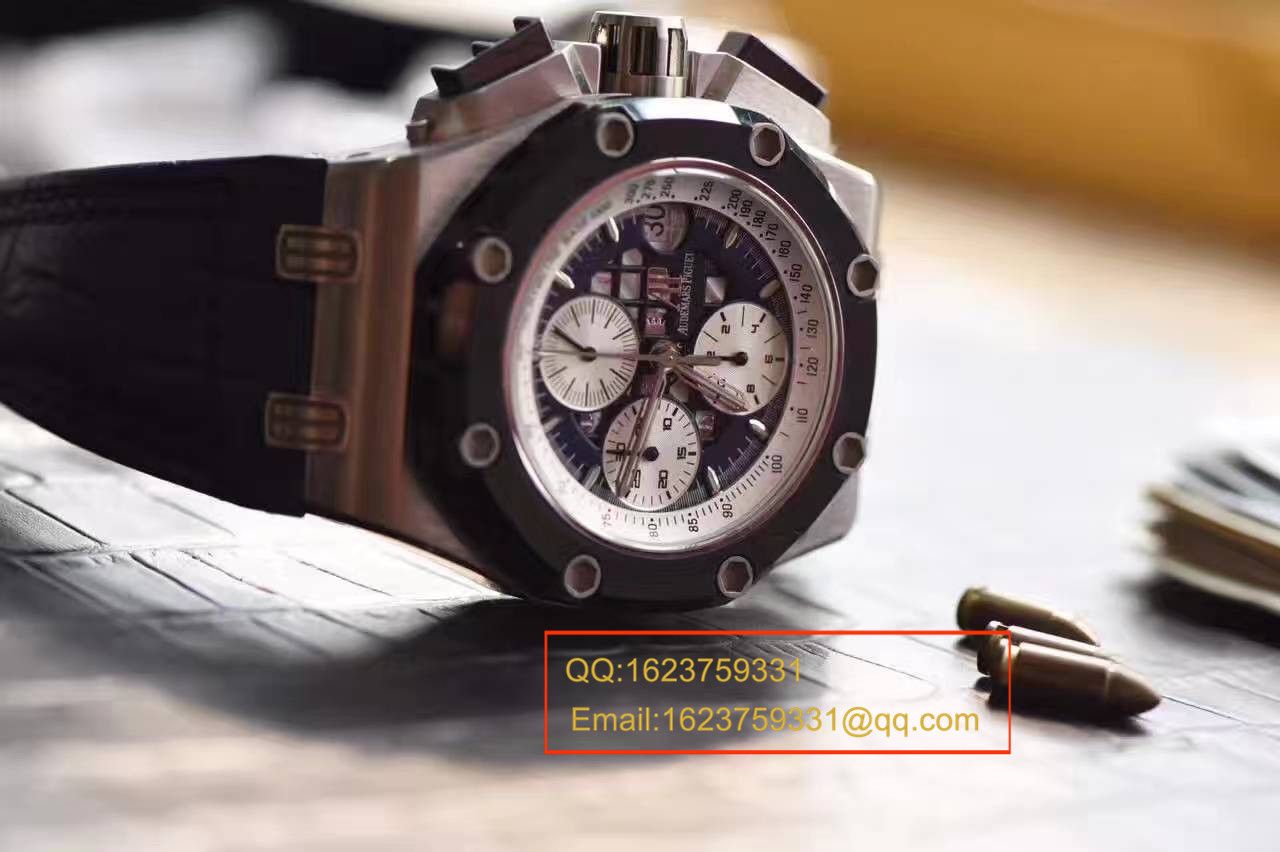 【JF Factory 超A高仿手表】Audemars Piguet  Royal Oak Offshore BR2系列26078PO.OO.D018CR.01 wrist watch  / AP070