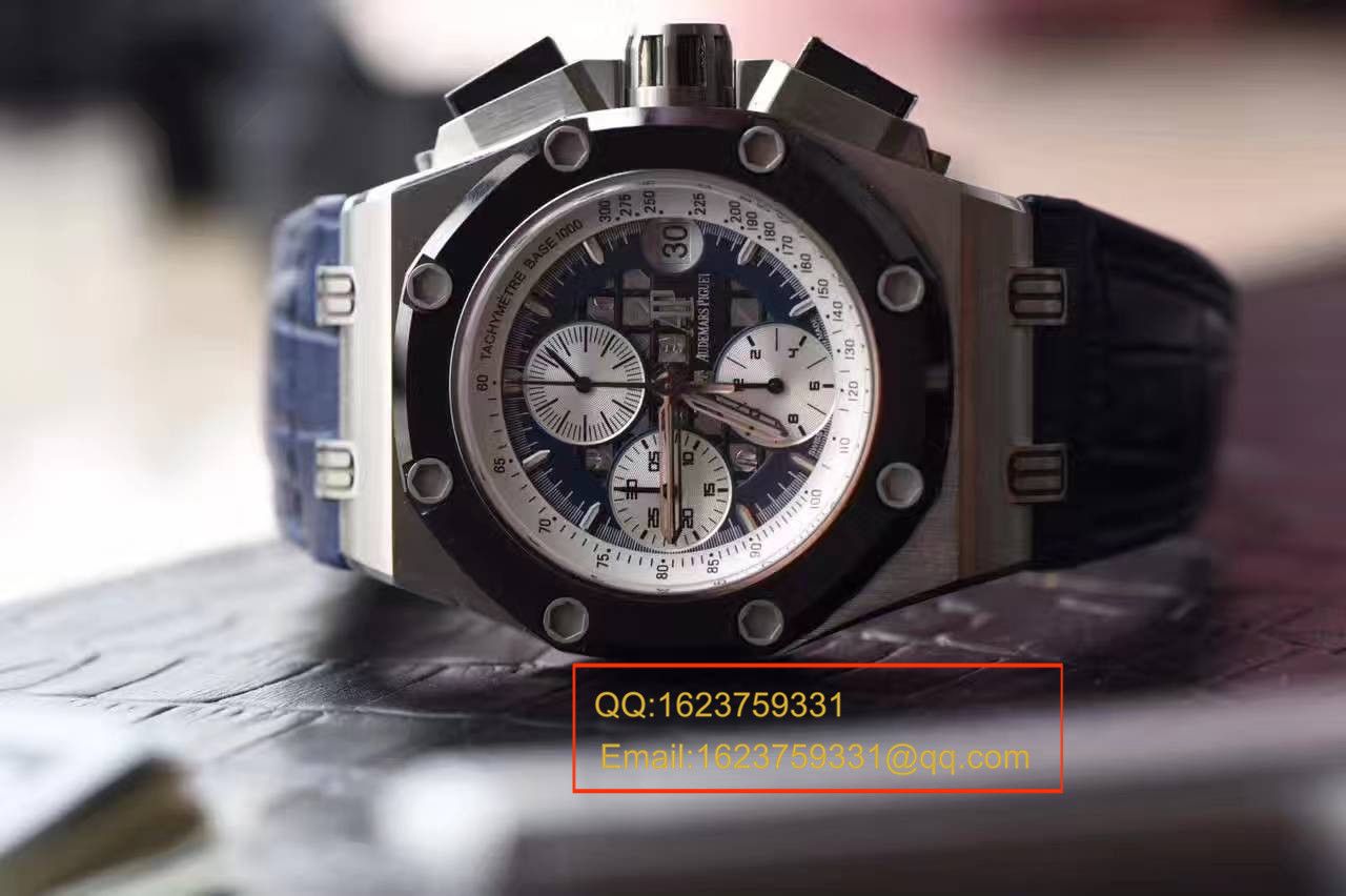 【JF Factory 超A高仿手表】Audemars Piguet  Royal Oak Offshore BR2系列26078PO.OO.D018CR.01 wrist watch  / AP070