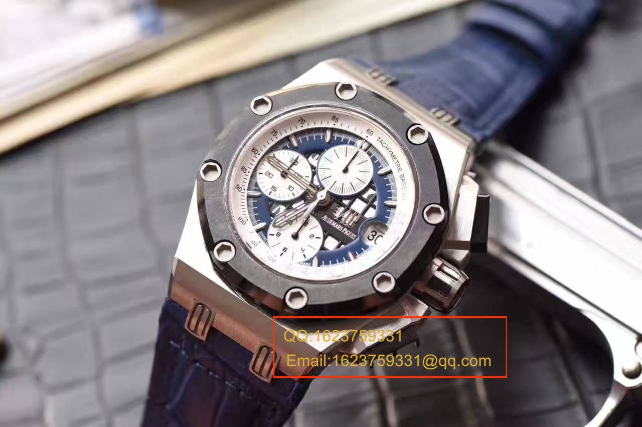 【JF Factory 超A高仿手表】Audemars Piguet  Royal Oak Offshore BR2系列26078PO.OO.D018CR.01 wrist watch  / AP070