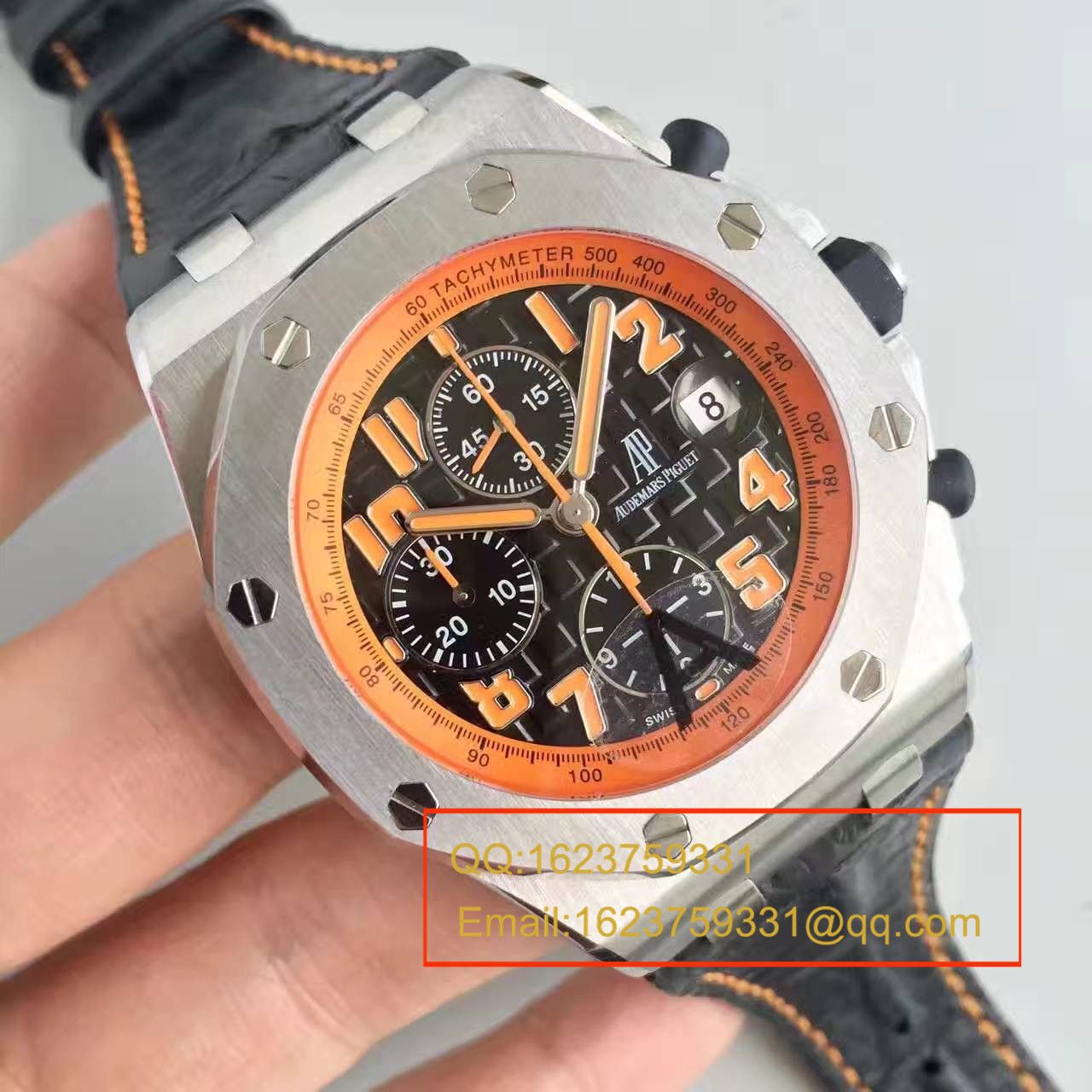 【JF Factory 超A精仿手表】Audemars Piguet  Royal Oak Offshore 系列《橙色火焰“火山”》26170ST.OO.D101CR.01 wrist watch  / APCD049