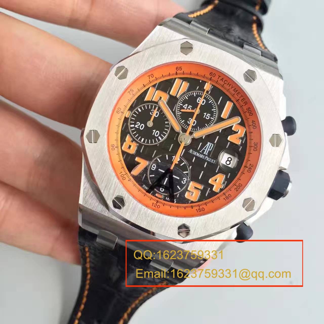 【JF Factory 超A精仿手表】Audemars Piguet  Royal Oak Offshore 系列《橙色火焰“火山”》26170ST.OO.D101CR.01 wrist watch  / APCD049