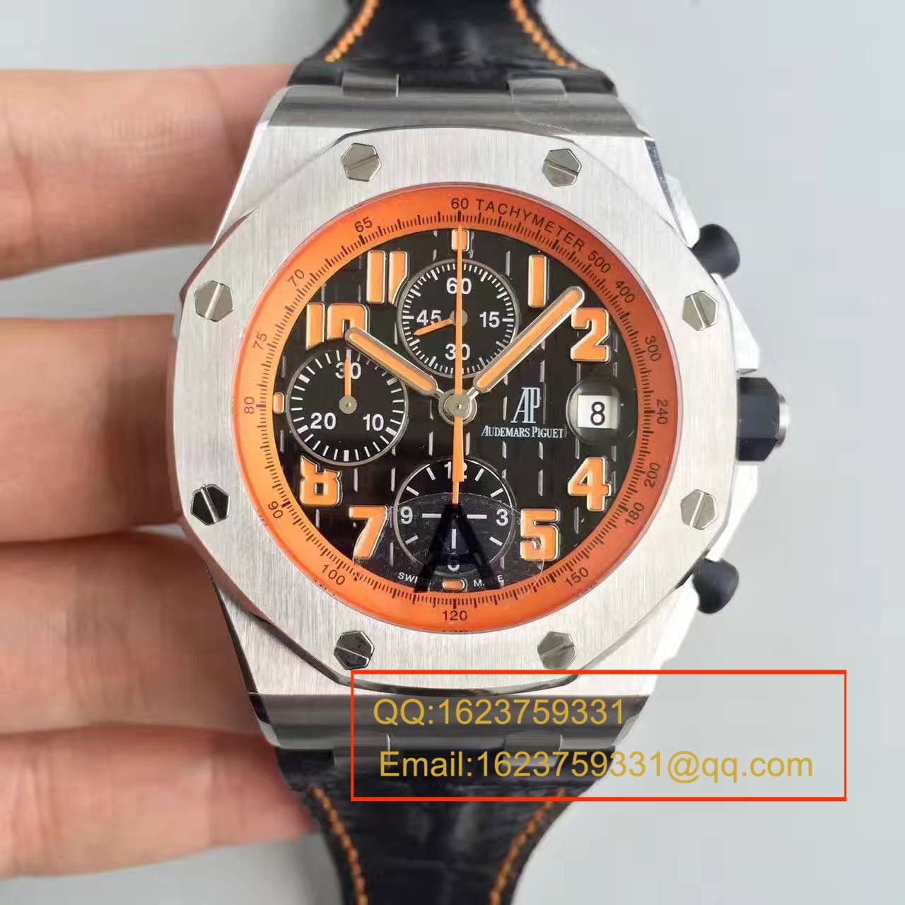 【JF Factory 超A精仿手表】Audemars Piguet  Royal Oak Offshore 系列《橙色火焰“火山”》26170ST.OO.D101CR.01 wrist watch  / APCD049