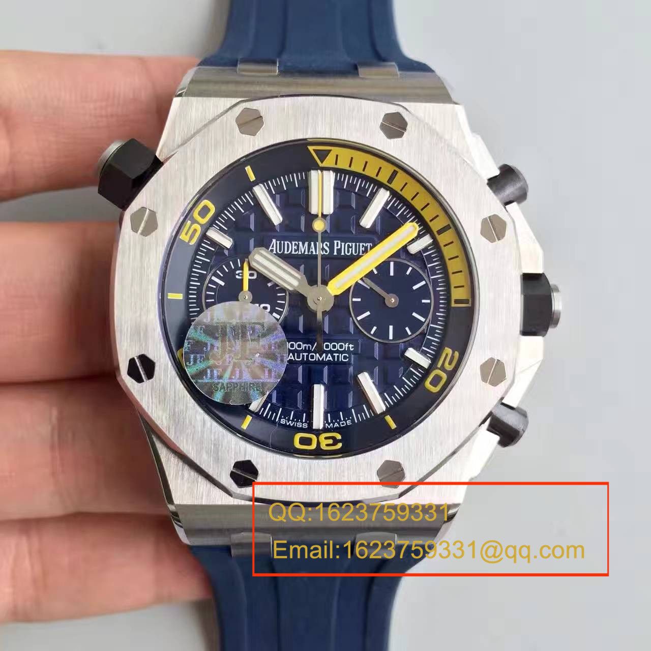 【JF Factory 1:1复刻超A高仿手表】Audemars Piguet  Royal Oak Offshore 系列26703ST.OO.A027CA.01《Audemars Piguet 蓝莓》 wrist watch  / APCB029